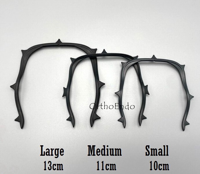 Dental Endodontics Plastic Rubber Dam Frames Sheets Brackets Black