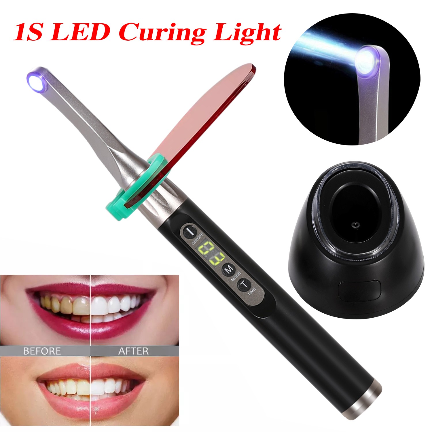 i LED II Dental lampara led de fotocurado cura 2500mw/cm² CE FDA