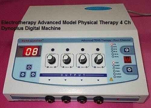 Electrotherapy DynoPlus 4 channel Unit Controlled LED Display Digital Unit Physi