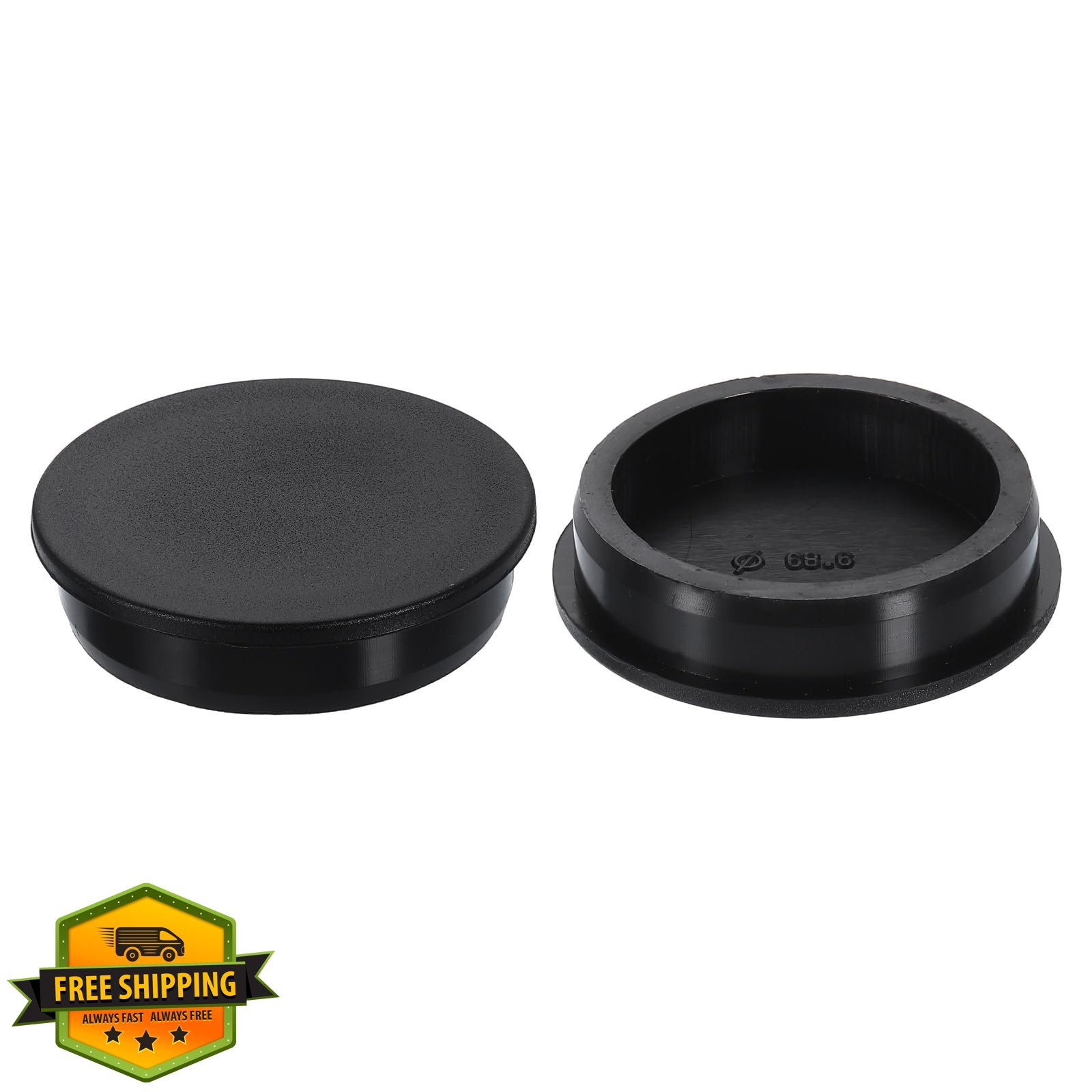 uxcell 67mm Rubber Hole Plug Stopper 2 Pcs