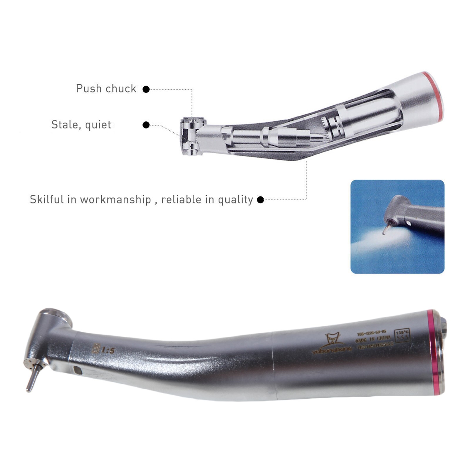 Dental Wireless Cordless LED Cure Curing Light Lamp 2000mw 5W Tool Resin Cure