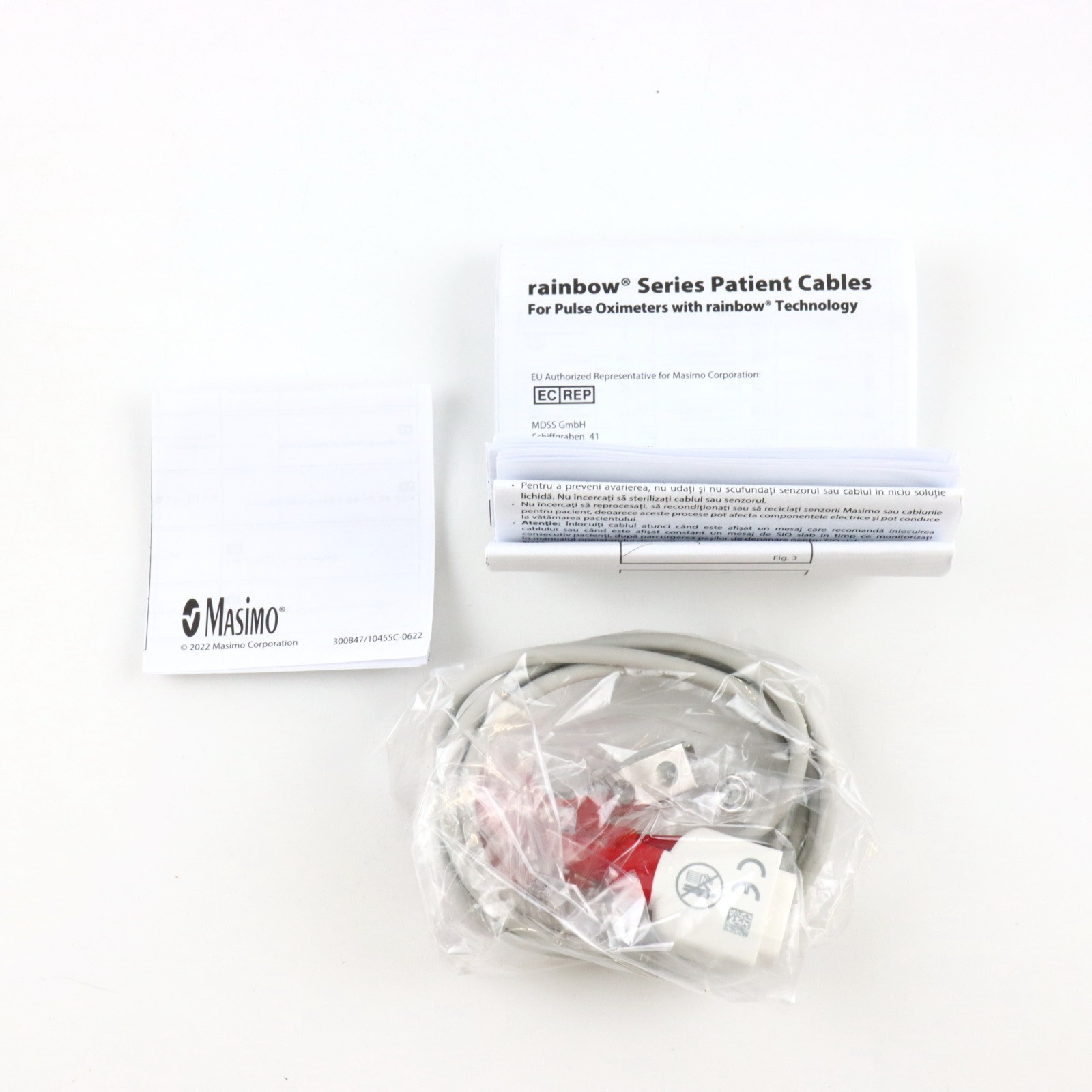 Masimo 2406 Rainbow RC-4 M-LNCS 20-pin Patient Cable