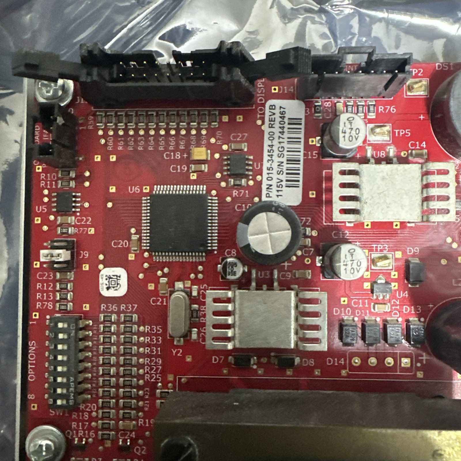 Non-Working MidMark M9/M11 PCB Control Board #015-3454-00 – For Parts or Repair