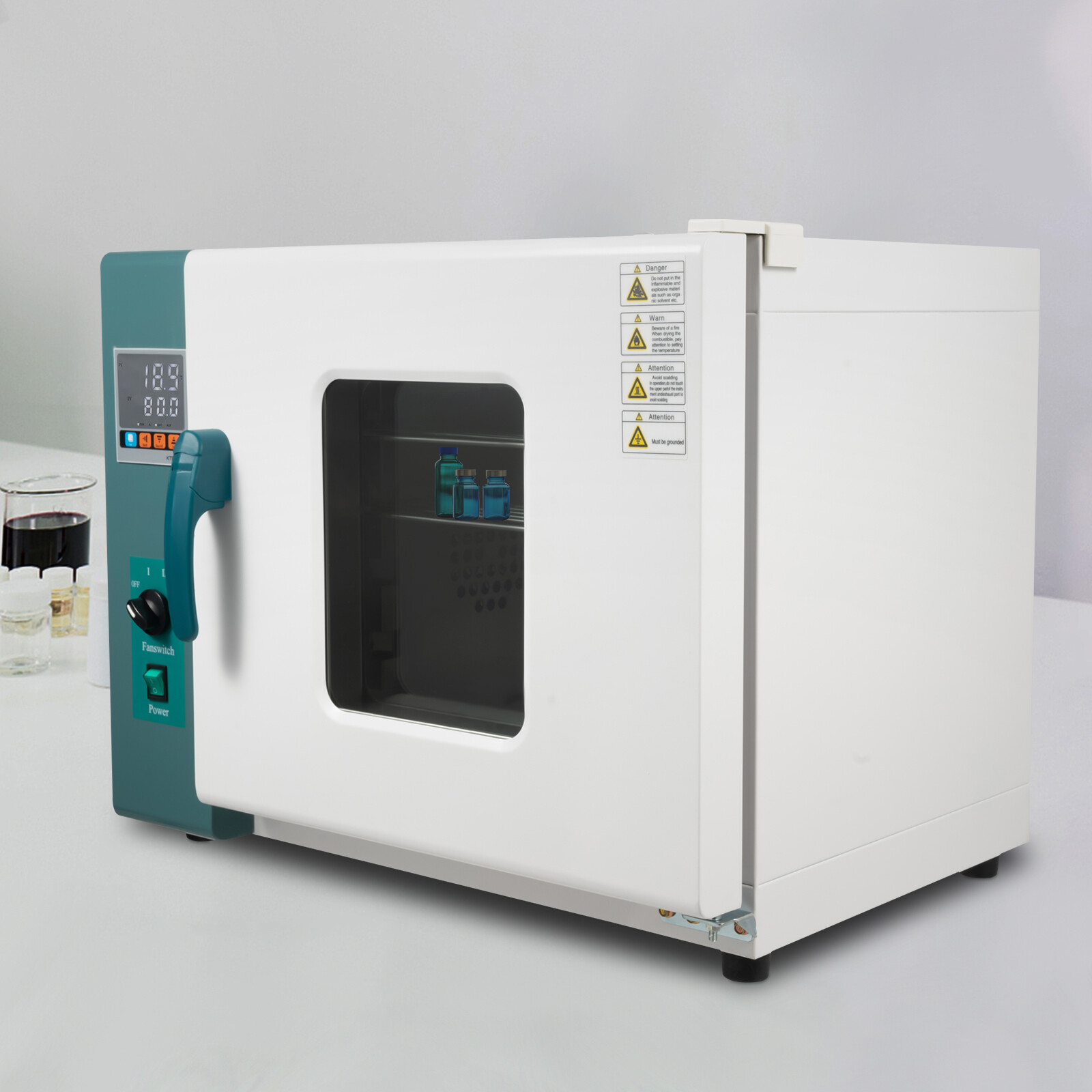 110V 1000W Industrial Drying Oven Lab Industrial Digital Forced Air Convection
