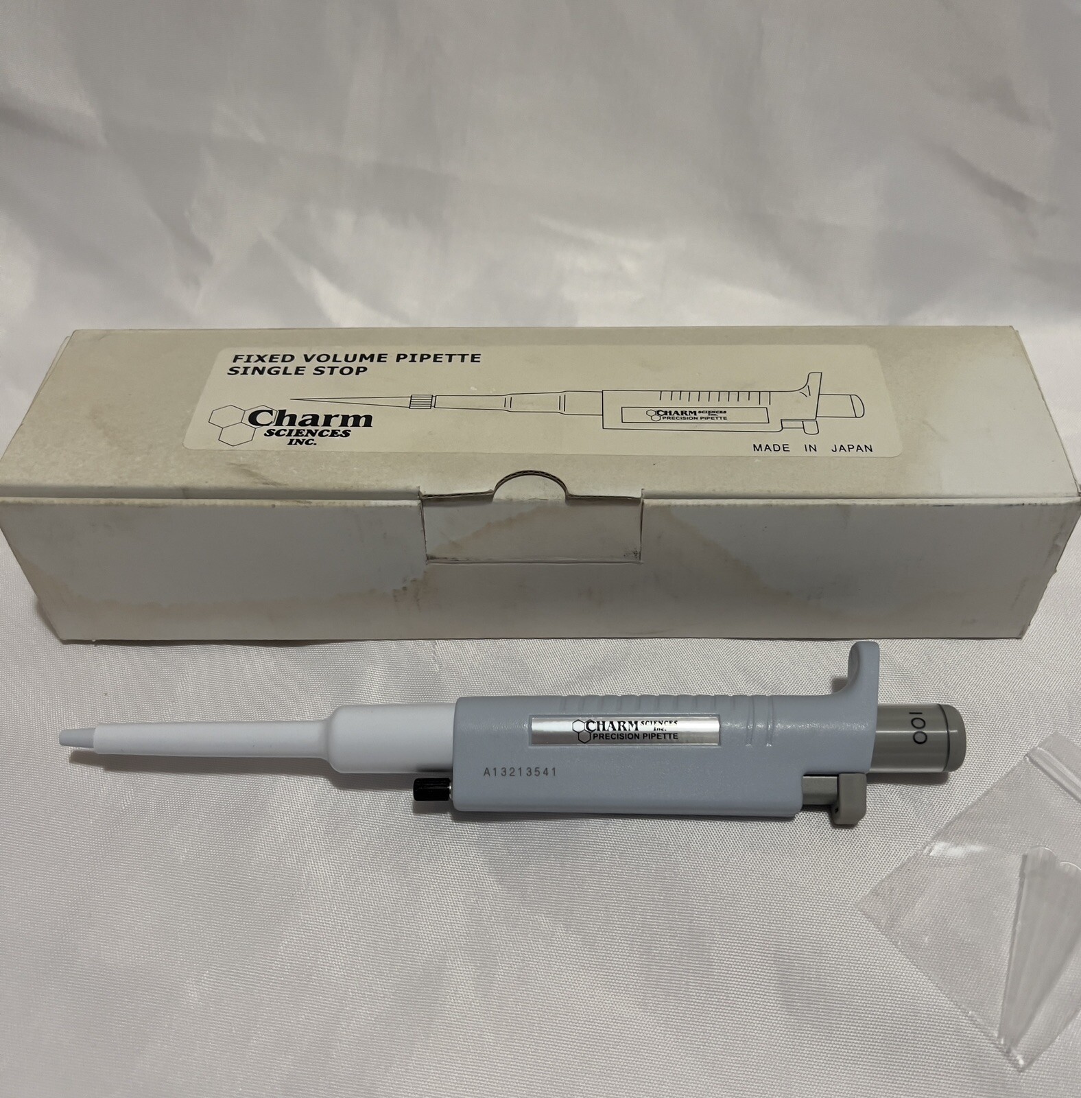 Charm Sciences F-100 Fixed Volume Pipette Single Stop – PIP-100UL-1STOP