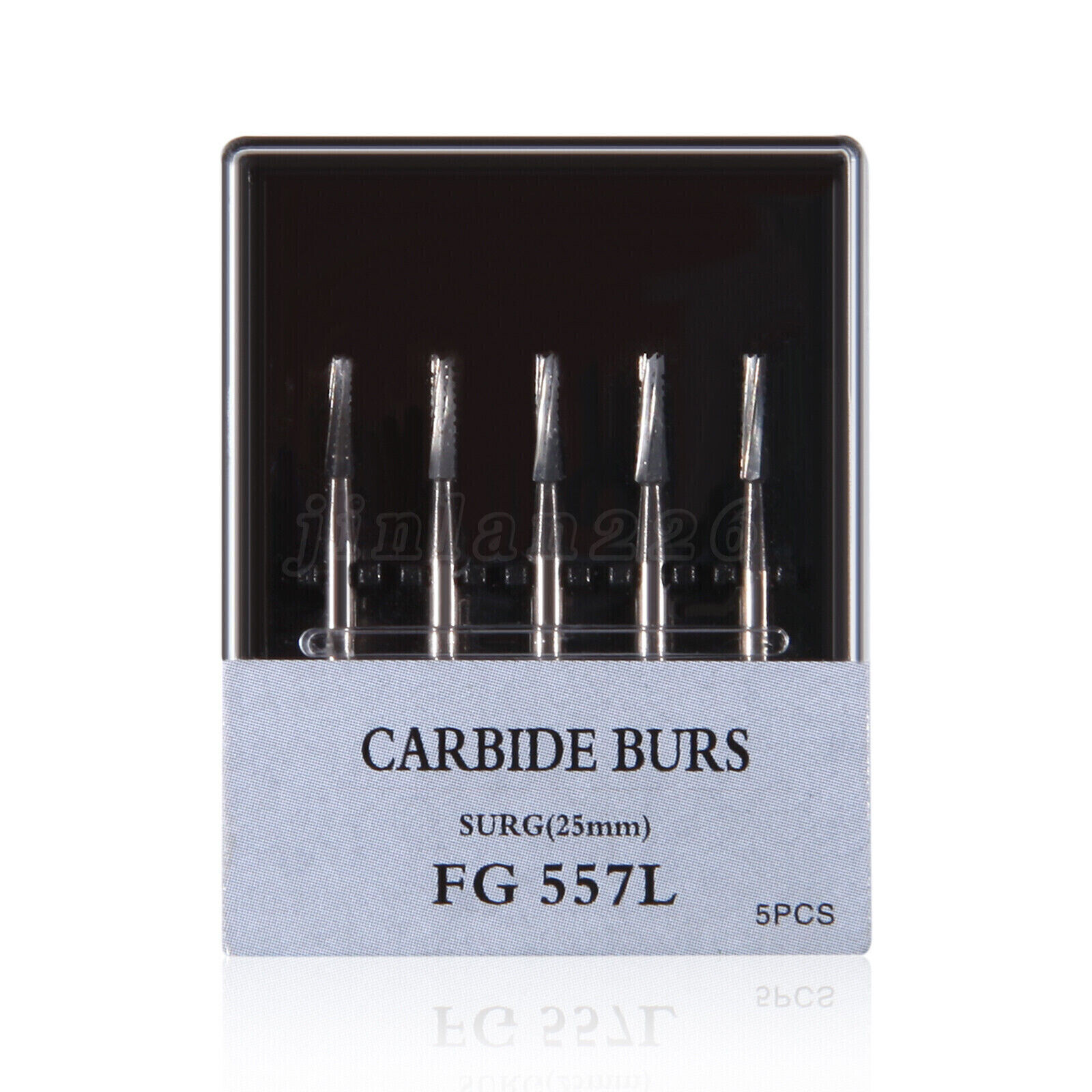 Burr Dental Surgical Burs 557L Long 25mm Carbide Bur High Speed FG SURG FGOS SL