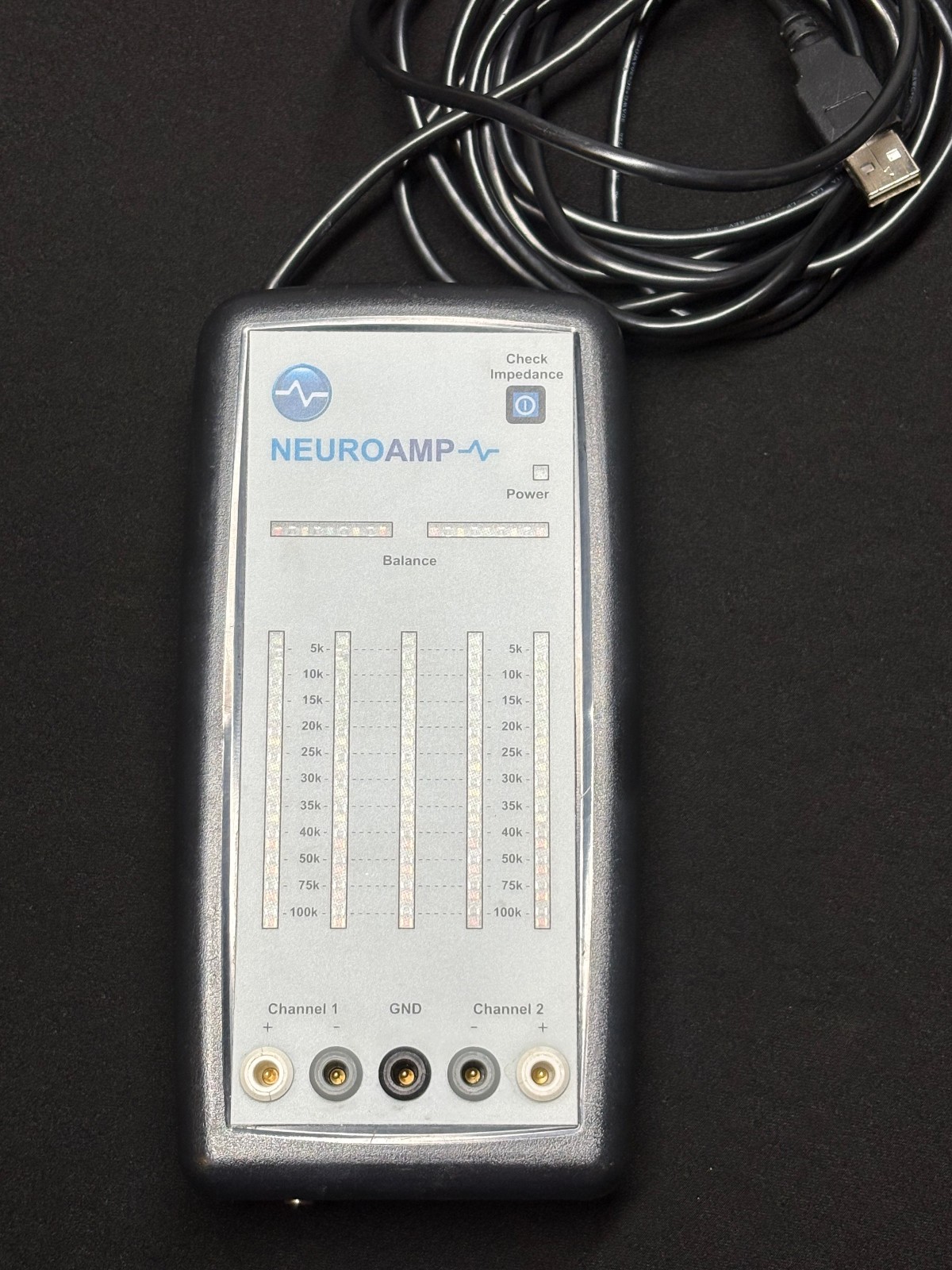 Corscience NeuroAmp Impedance Tester EMG EEG 2-Channel