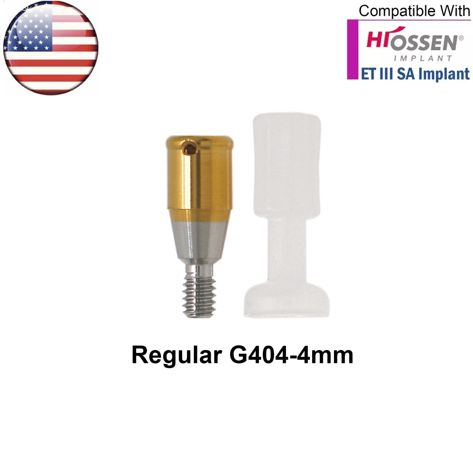 US Dental Locator Abutment for Hiossen ET III SA Fixture Mini/Regular Platform