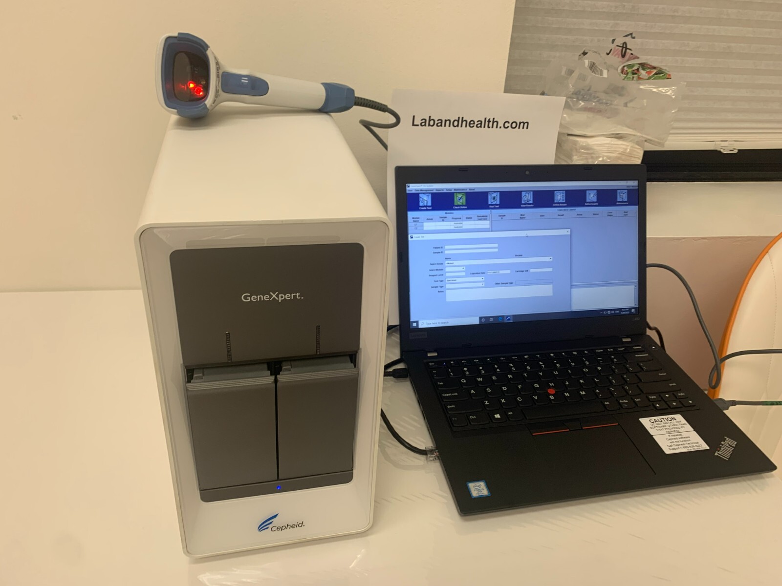 Cepheid GeneXpert PCR Portable. 2-modules. Excellent. 60 days warranty