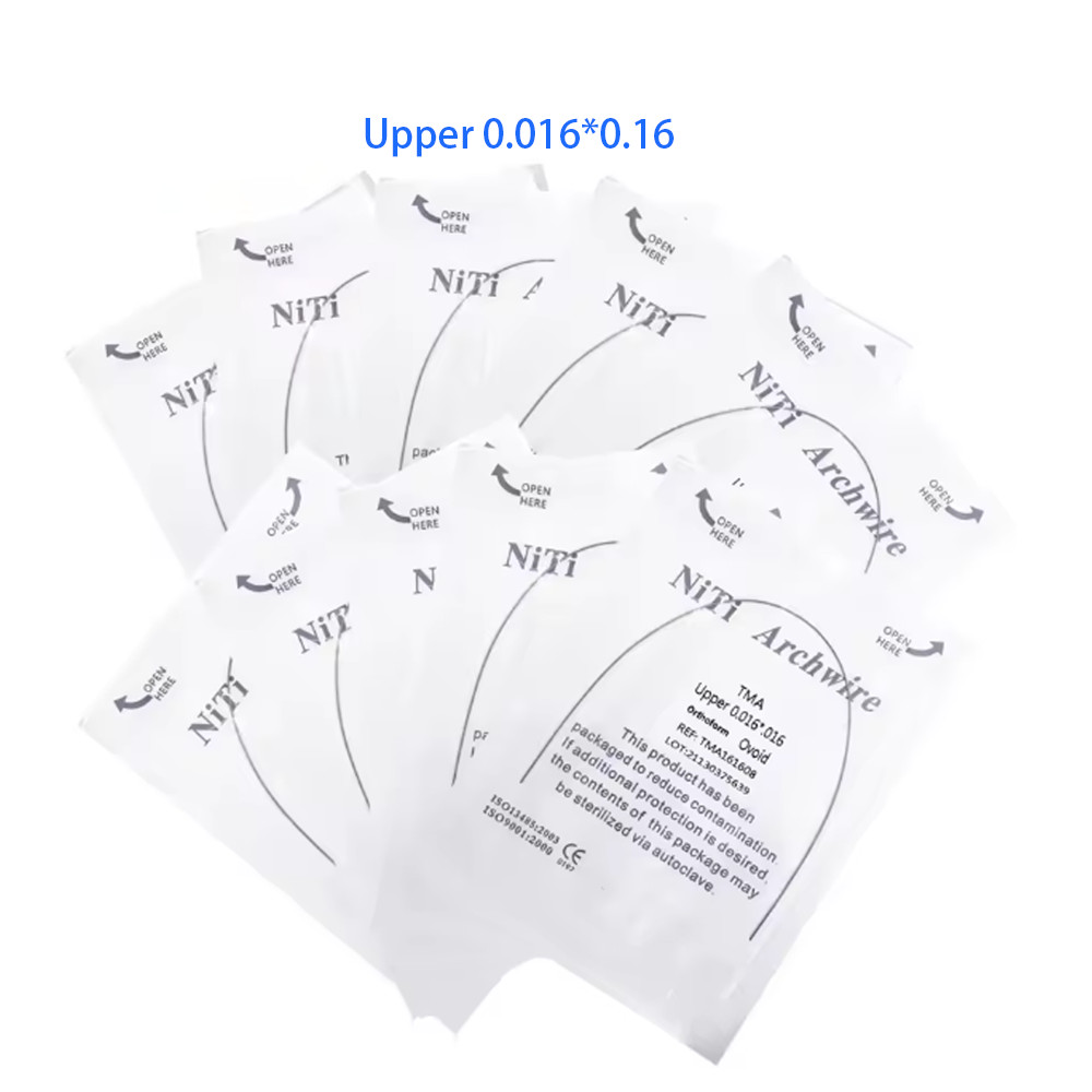 Dental Orthodontic TMA Beta Ti-Mo Arch Wires Ovoid Rectangular 1pc/pack