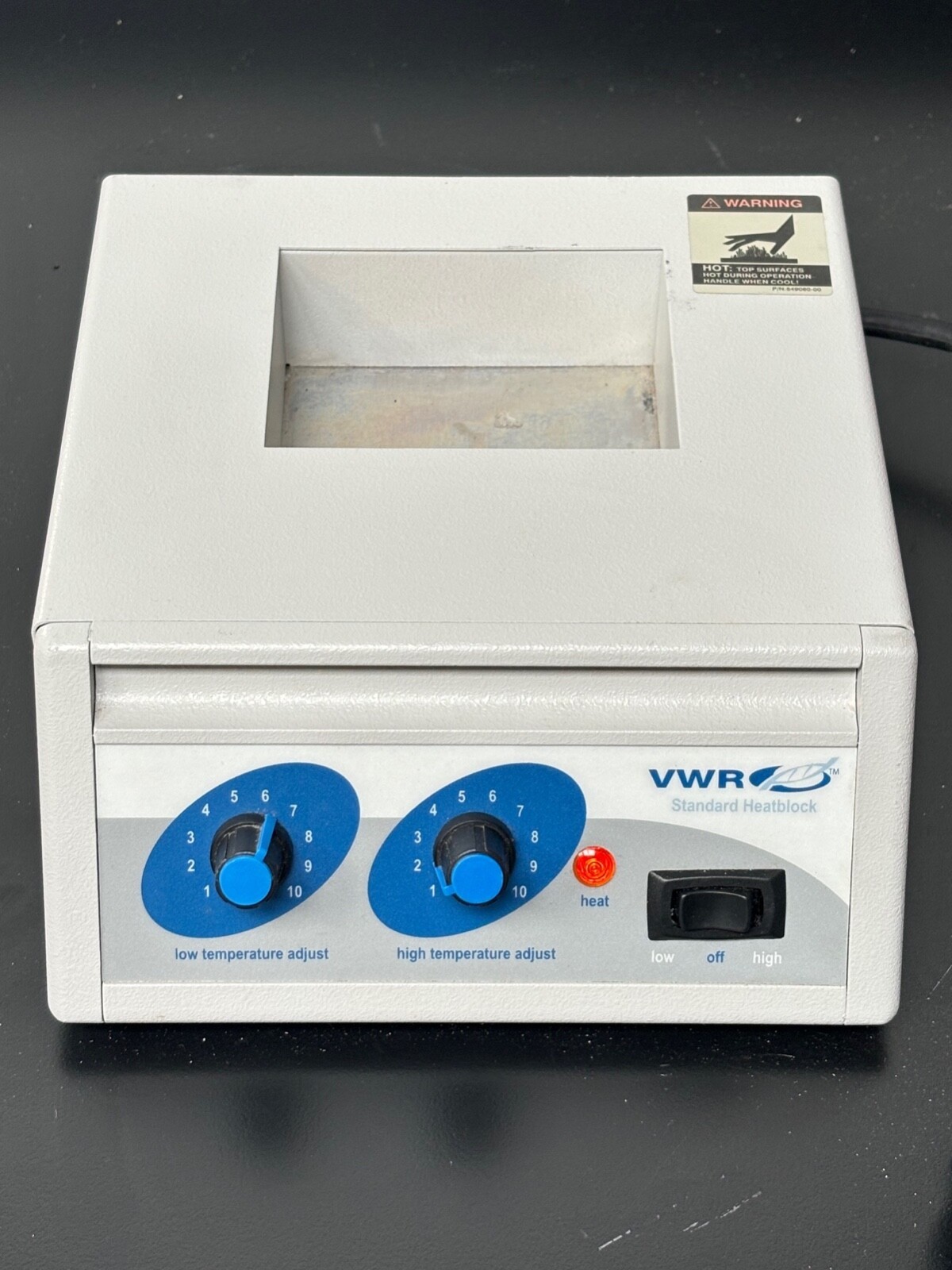 VWR Scientific 13259-030 Standard Heatblock I, Dry Bath Incubator Block Heater