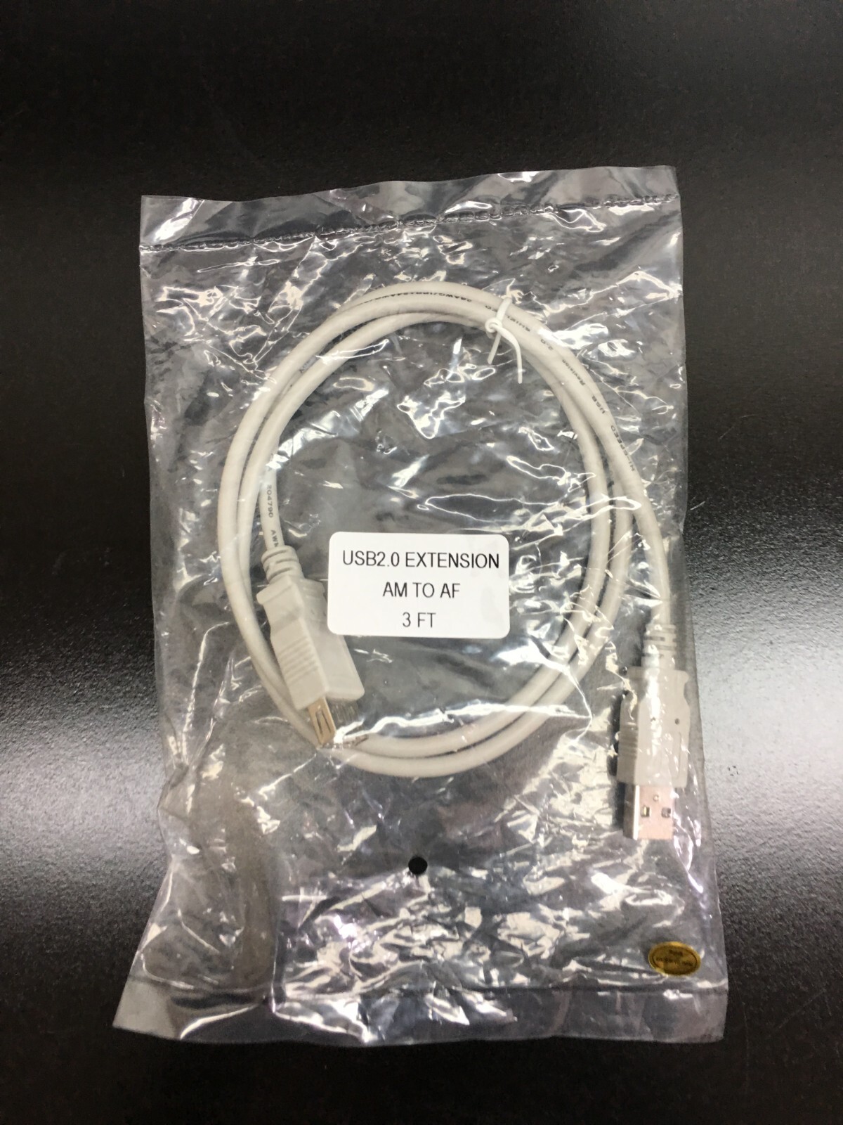 USB 2.0 Extension AM TO AF 3 FT
