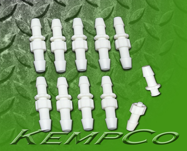 (10) 3/16″ x 3/16″ Hose-Barb “Twist~Connect” Nylon Quick Disconnect Fittings