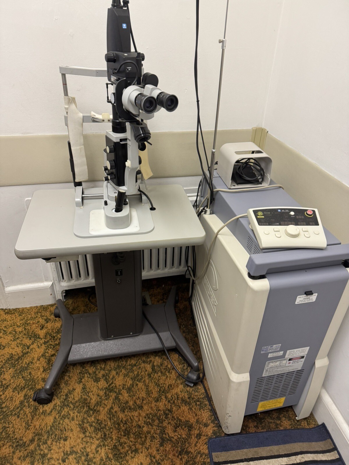 NIDEK MC-300 Multicolor Laser Photocoagulator-Red, Green, And Yellow Wavelengths