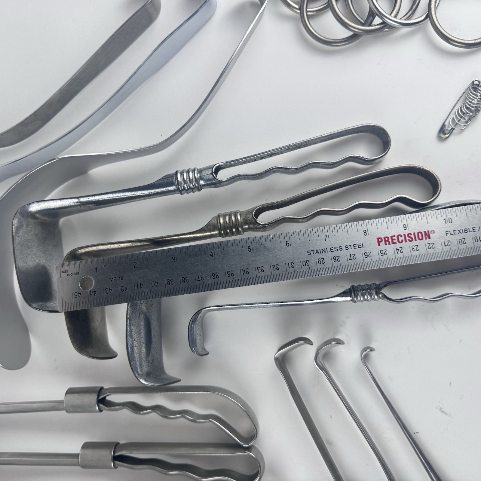 Large Mixed Lot Stainless Steel Surgical Medical Retractors