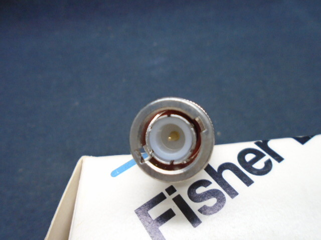 FISHERBRAND Electrode Connection Adapter Mercury-Free Pin Plug to BNC Input Jack