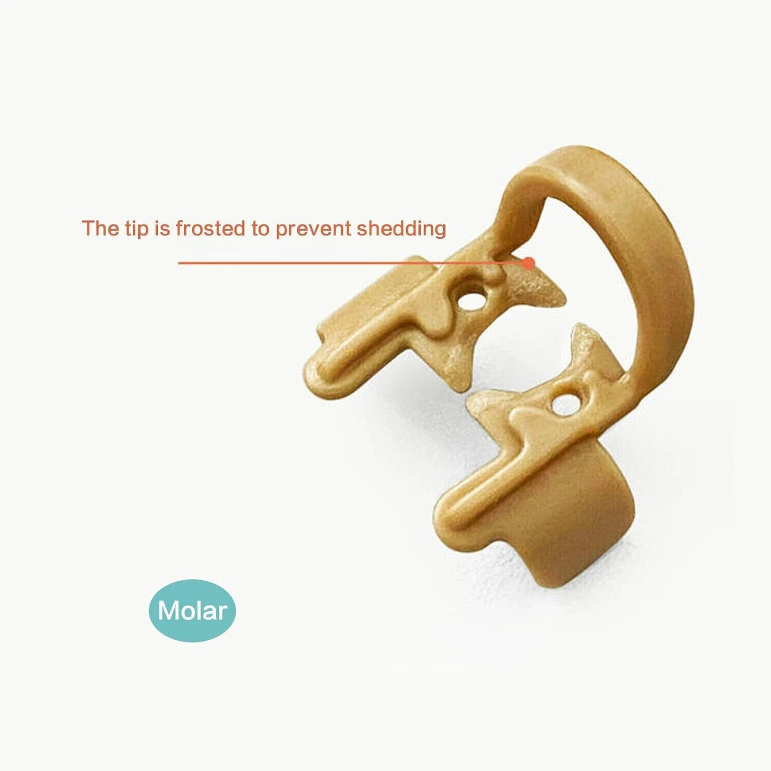 4 Pcs/Box Dental Autoclavable Hemostatic Cotton Roll Molar Holder Moisture Clips