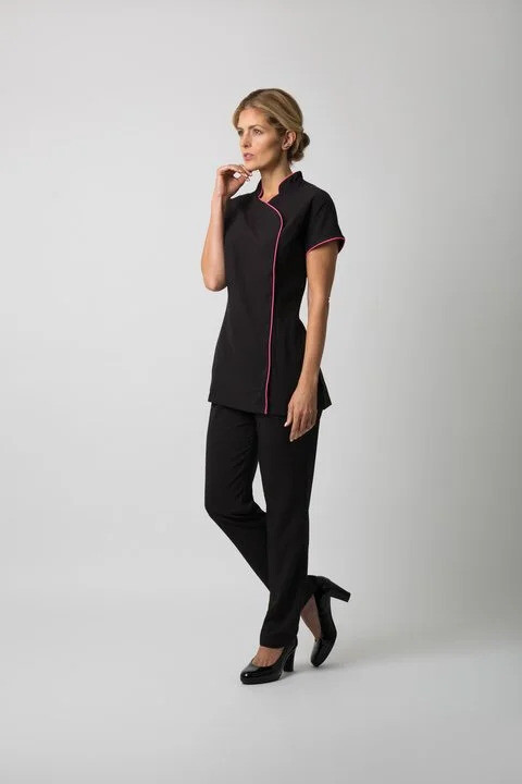 Beauty Tunic Hairdressing Spa Massage Therapist Health Work Nail Salon Uniform