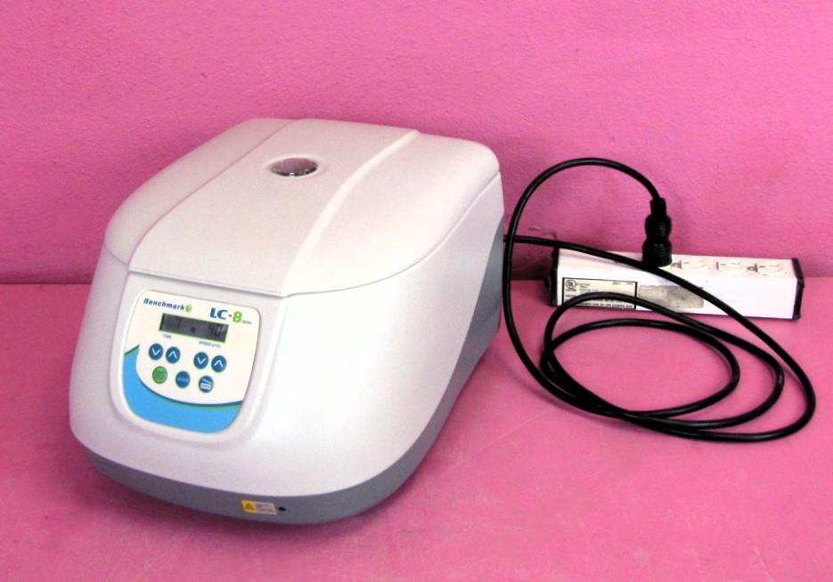 Benchmark LC-8 Benchtop 120V Centrifuge 8 Place Fixed Rotor 400-5000 rpm & Timer