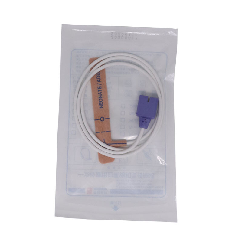 10Pcs 9Pin Disposable Neonate/Adult Oximax SpO2 Sensor Compatible for Nelcor，US