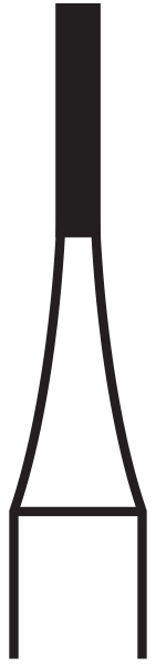 SUPÉR Operative Carbides FGSS556, Short, Made in Canada (2 Pack of 10, 20 Burs)