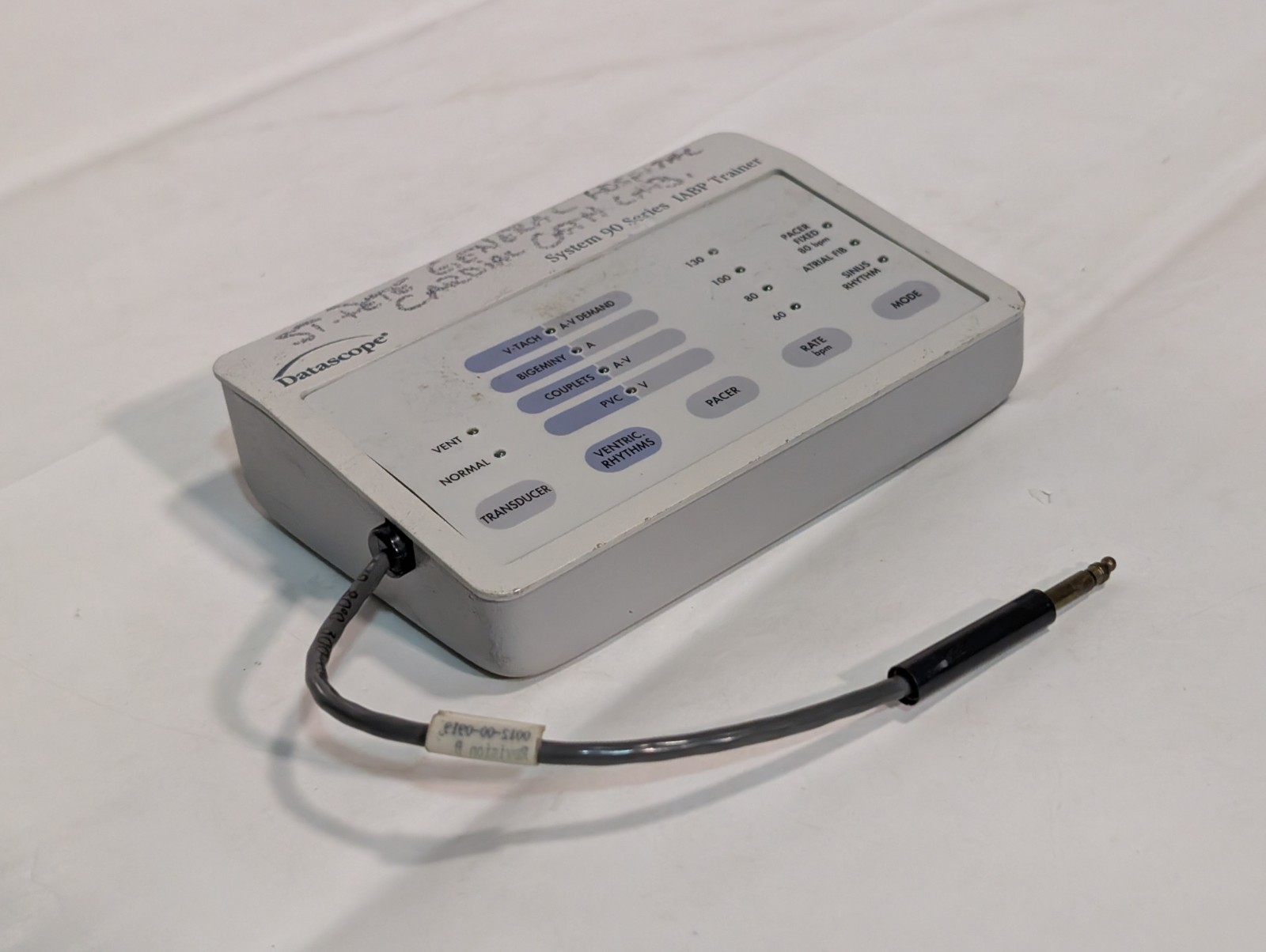 Datascope 0998-00-0445 System 90 IABP Trainer ECG/Pressure simulator, as shown