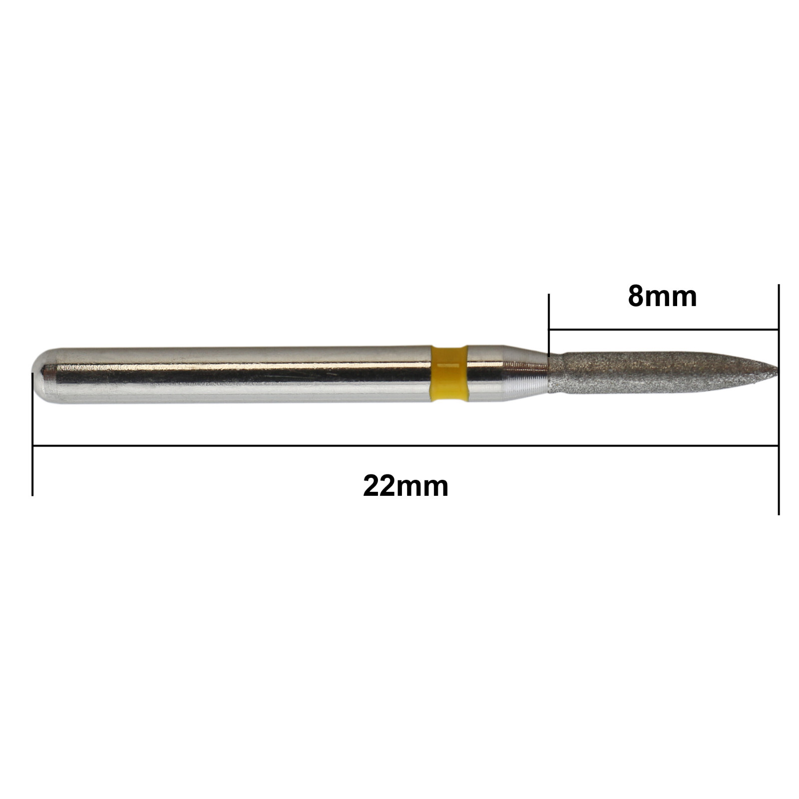 Dental Burs Diamond Flame FG for High Speed Handpiece Friction Grip Coarse Fine