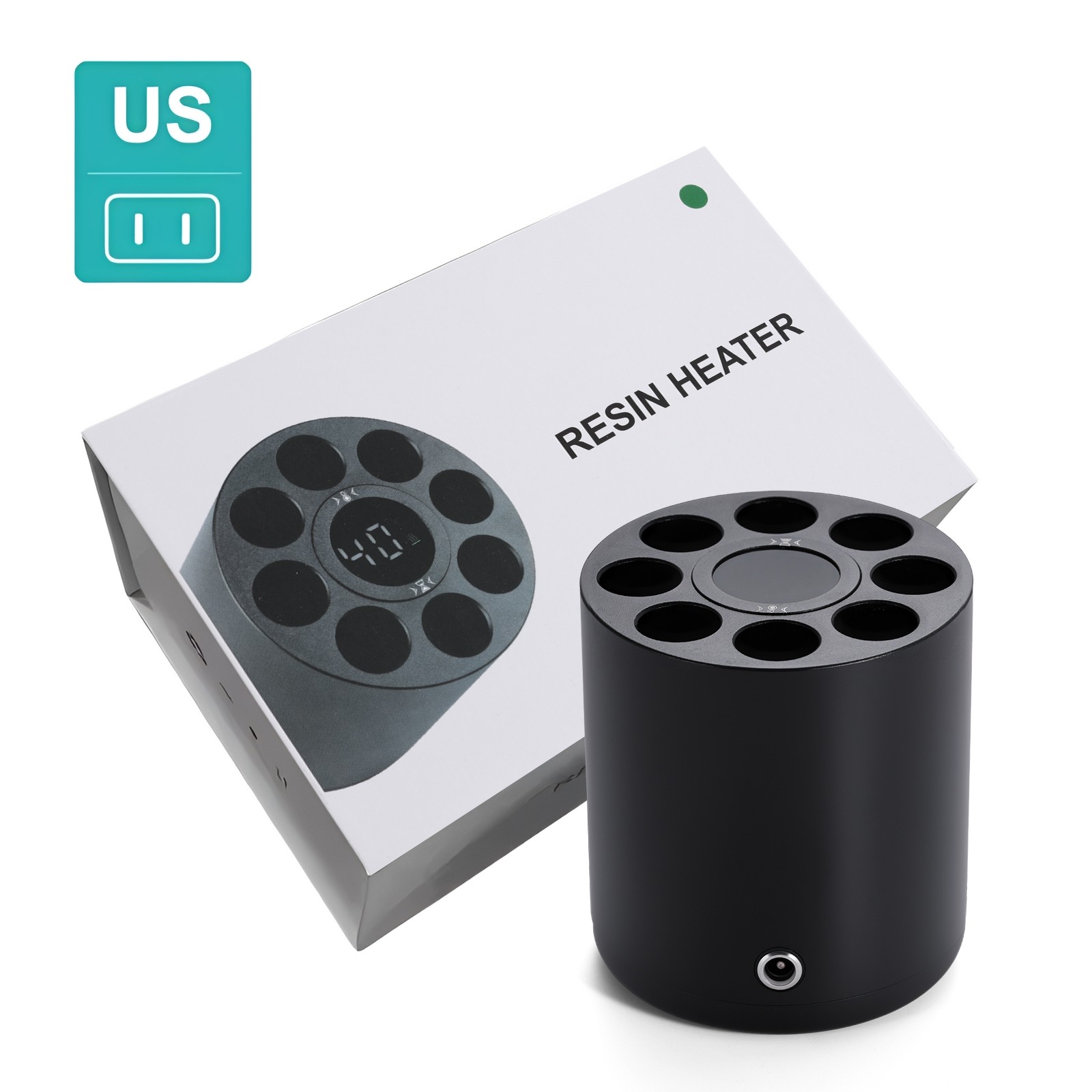 Dental Composite Resin Heater Material Warmer Soften 40-70℃ Adjustable 110/220V