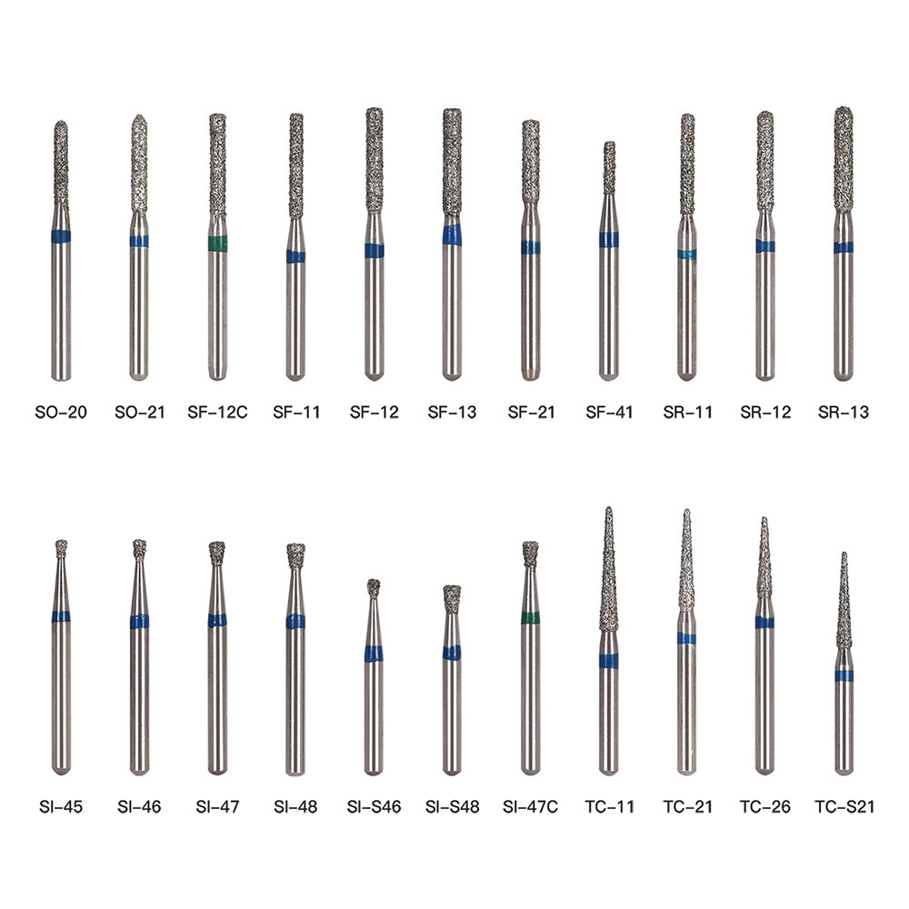 Dental Diamond Burs Drills FG/ Composite/Polishing Bur For High Speed Handpiece