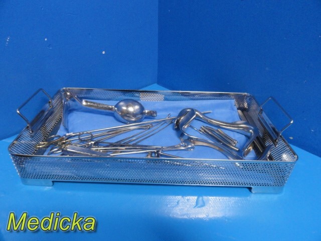 Weck Wisap Sklar Marlow Assorted PELVISCOPY Instrument Set, GYN ~ 27861