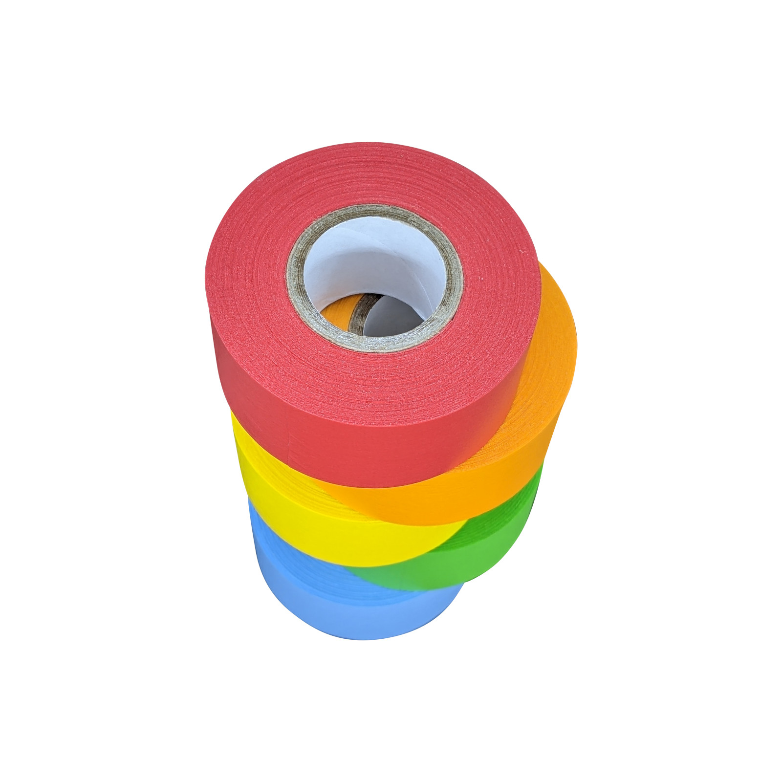 Lab Labeling Tape Variety Pack, 500″ x 1″, 1 Inch Core [5 Rolls of Colors]
