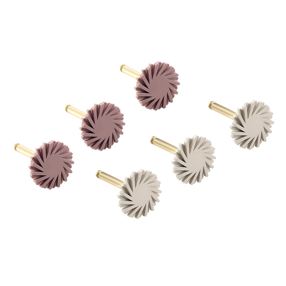 Dental Composite Polishing Kit RA Wheels Medium/Fine for Low Speed Handpiece
