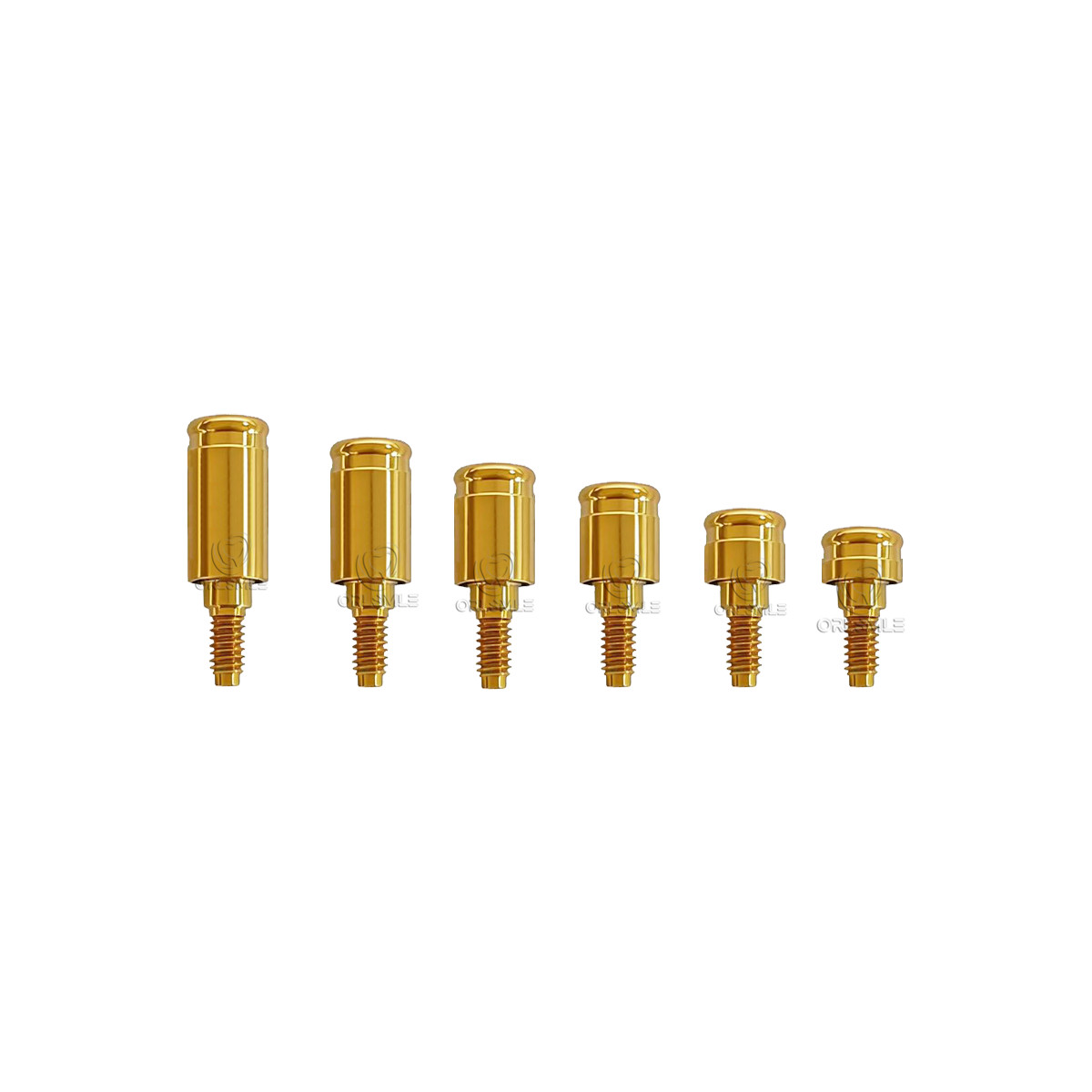 Locator abutment attachment full Set fit to Sweden&Martina-3.8 GH1-6mm
