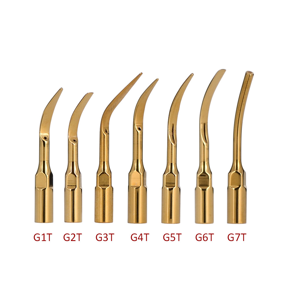 5Pcs/Pack G1T- G7T Dental Ultrasonic Piezo Scaler Tips for EMS & Woodpecker