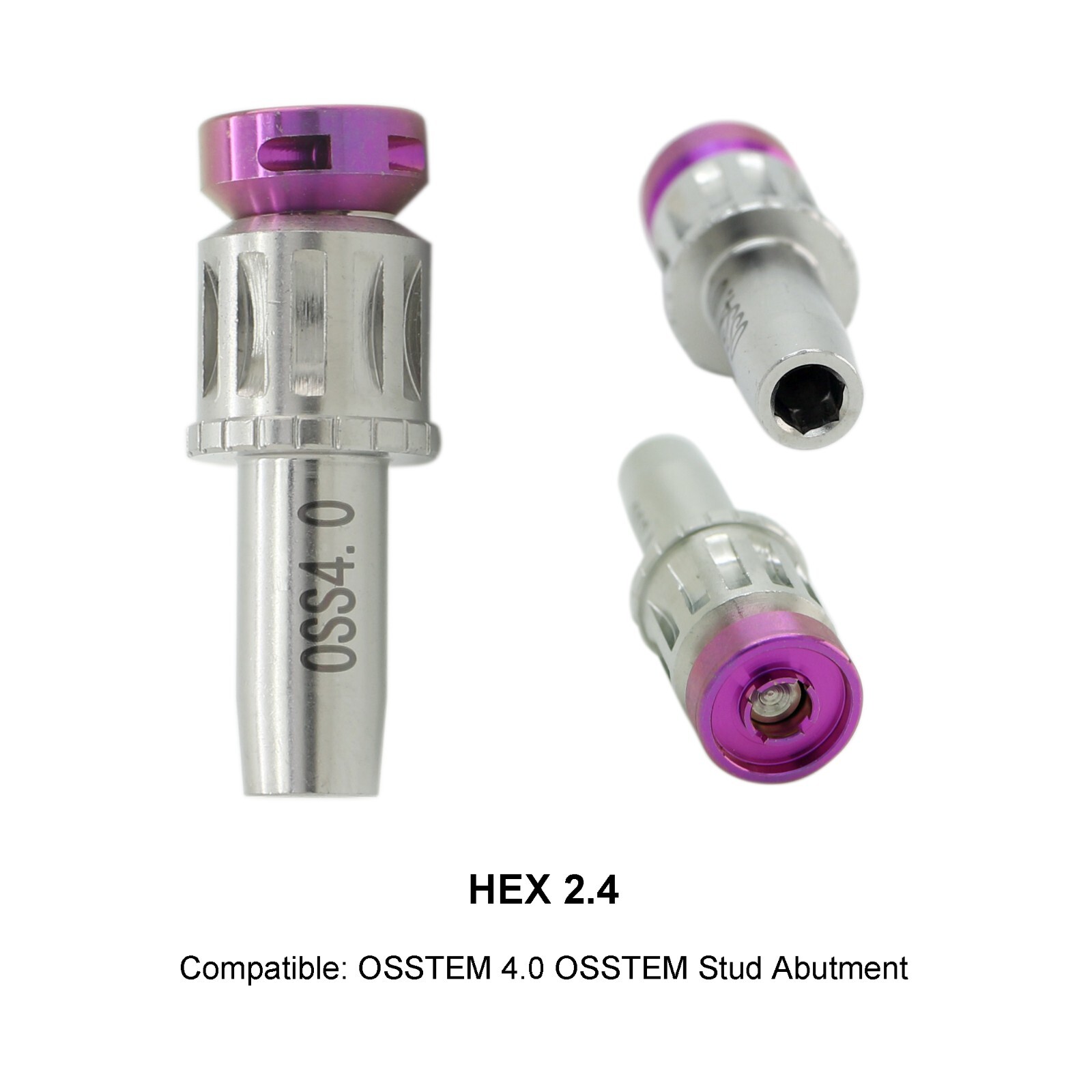 Implant Multi-Unit Locator Abutment Driver For Hiossen OSSTEM Stud Port Abutment