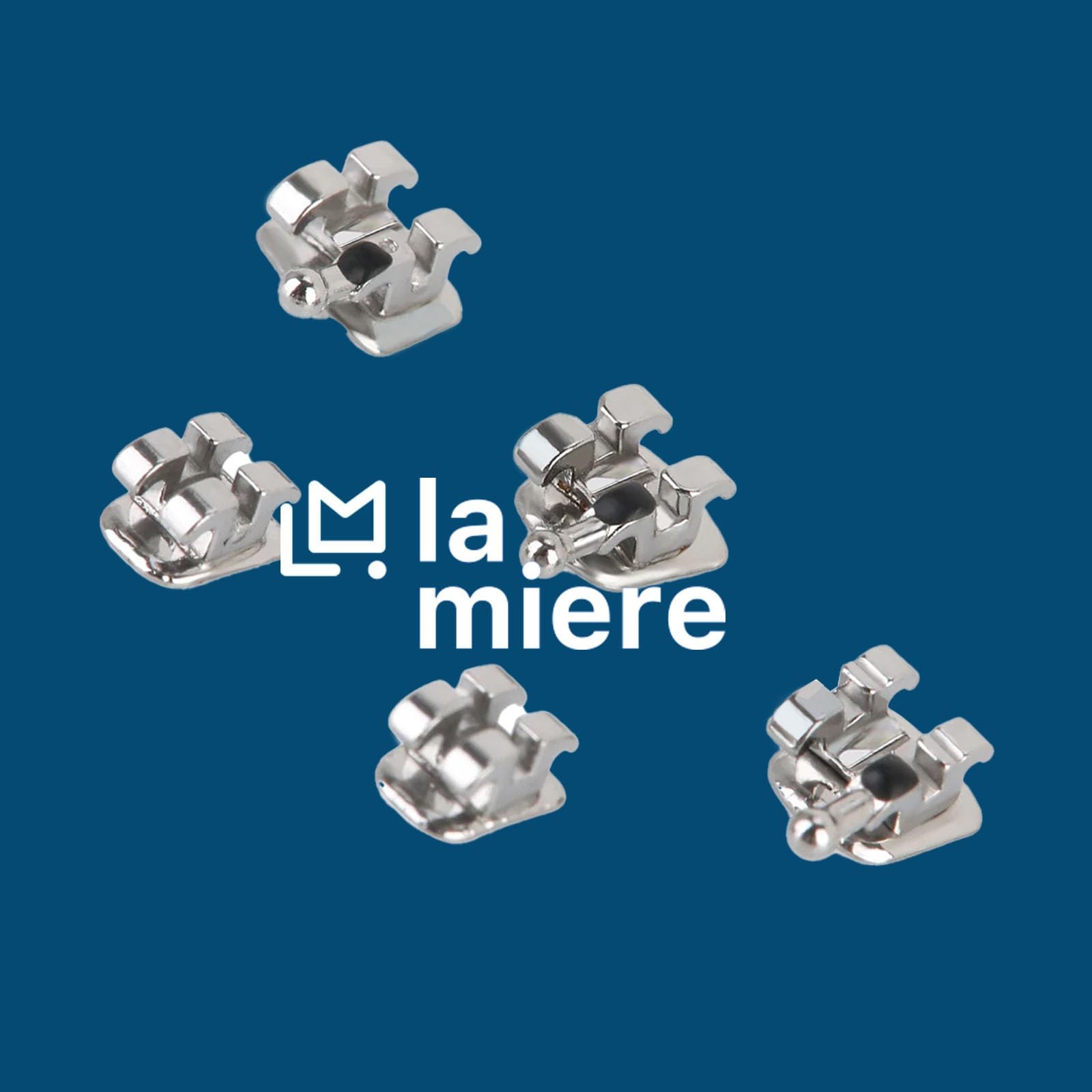LA MIERE 200PCS Teeth Model Braces, Typodont Brackets, 0.022 MINI MBT