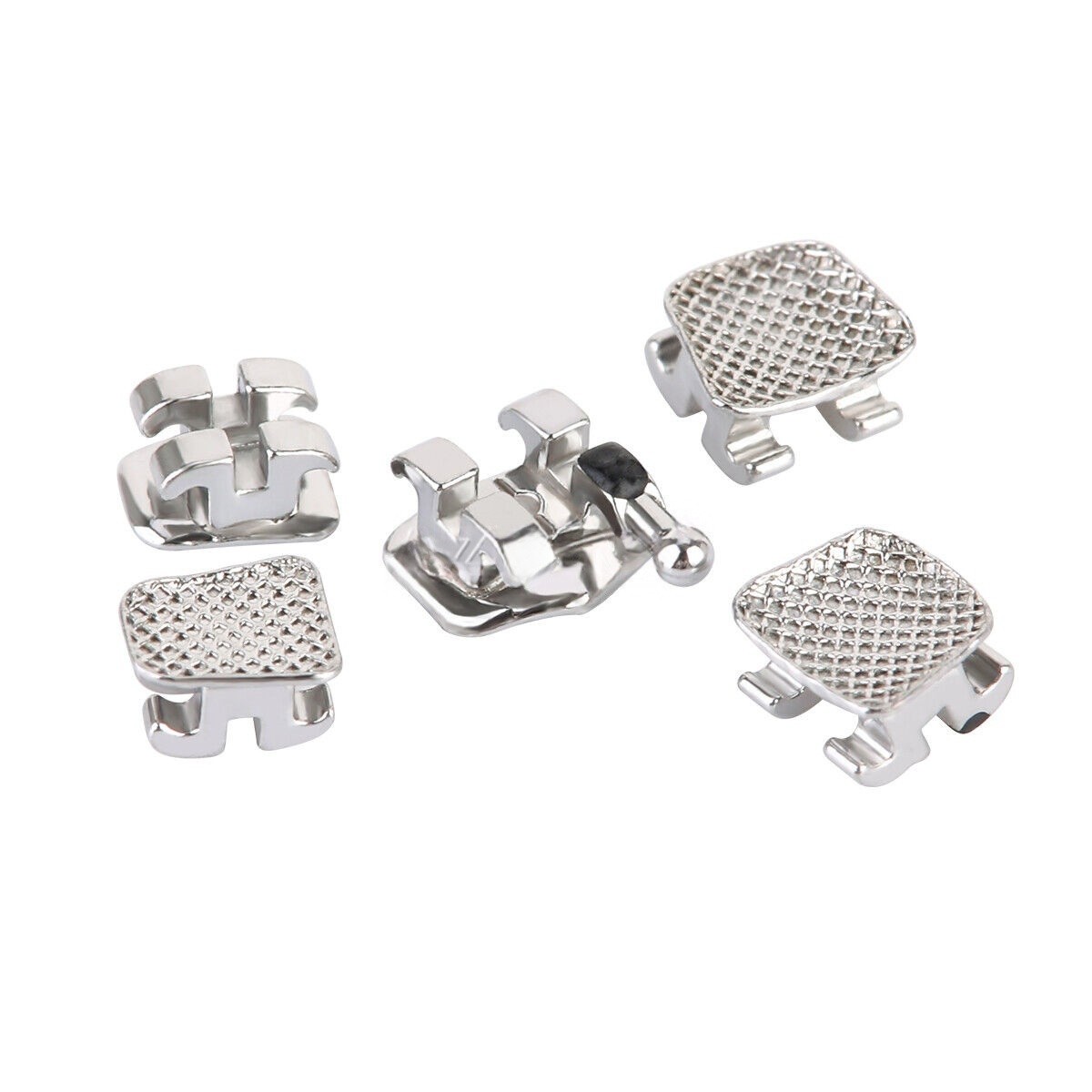 Dental Orthodontic Brackets Brace Mini Standard Roth MBT Edgewise .022/.018 Hook