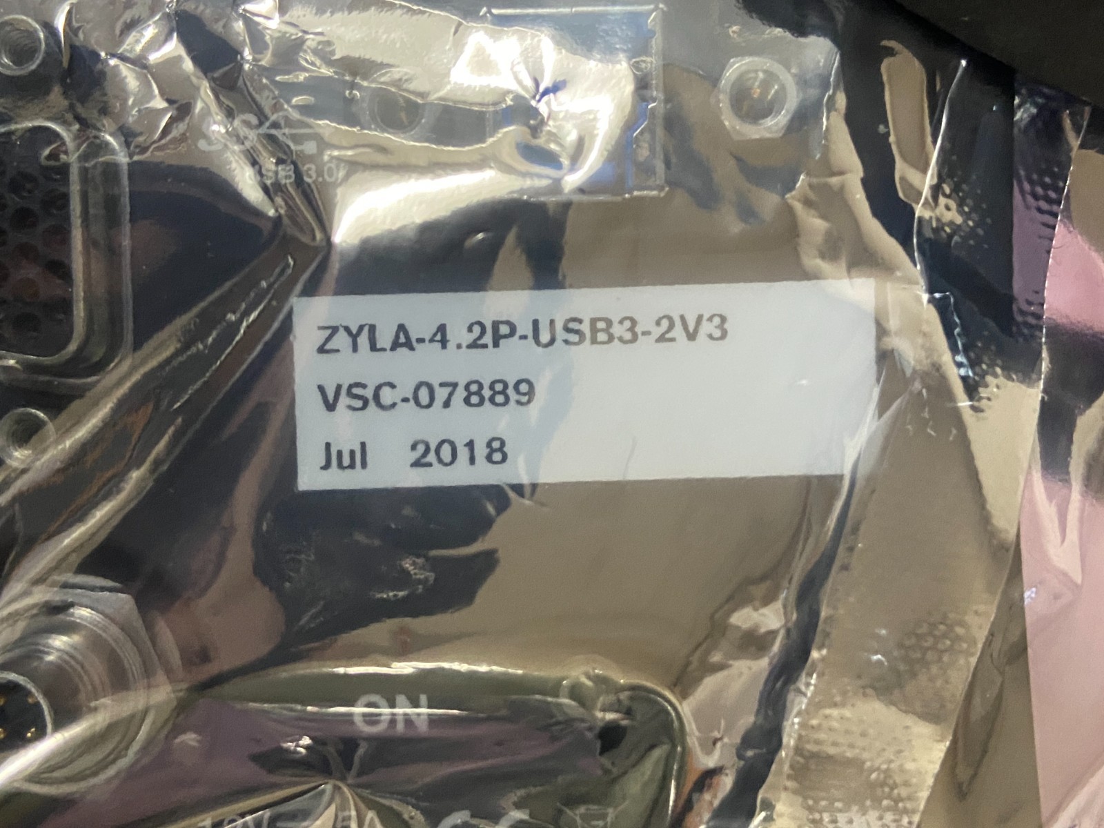 Andor Zyla sCMOS Camera System ZYLA-4.2P-USB3-2V3 *NEW* | O580