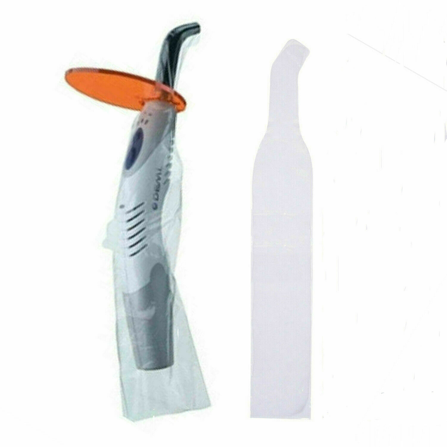 2500/5Boxes Dental Curing Light Body Sleeve Soft Disposable Durable PE 13″x2.1″
