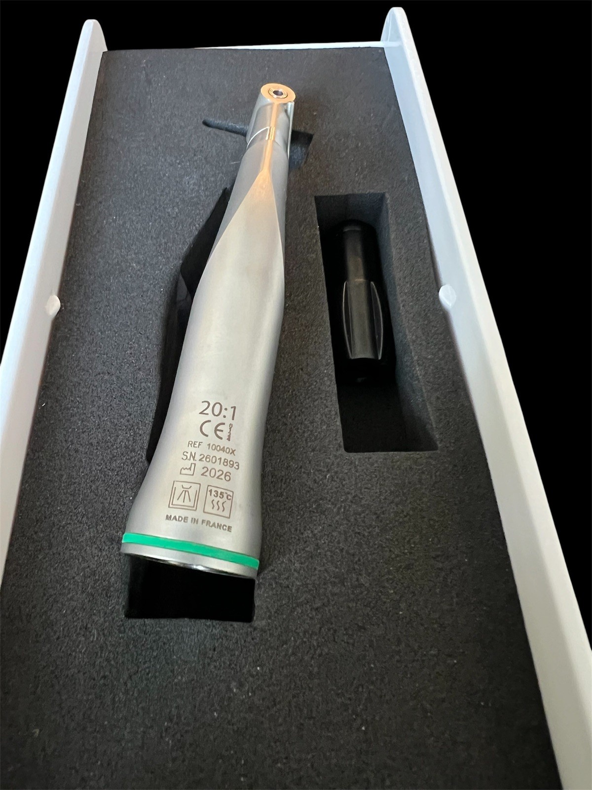 Mont Blanc 20:1 Push Button Dental Implant Handpiece Low Speed Contra-Angle OEM