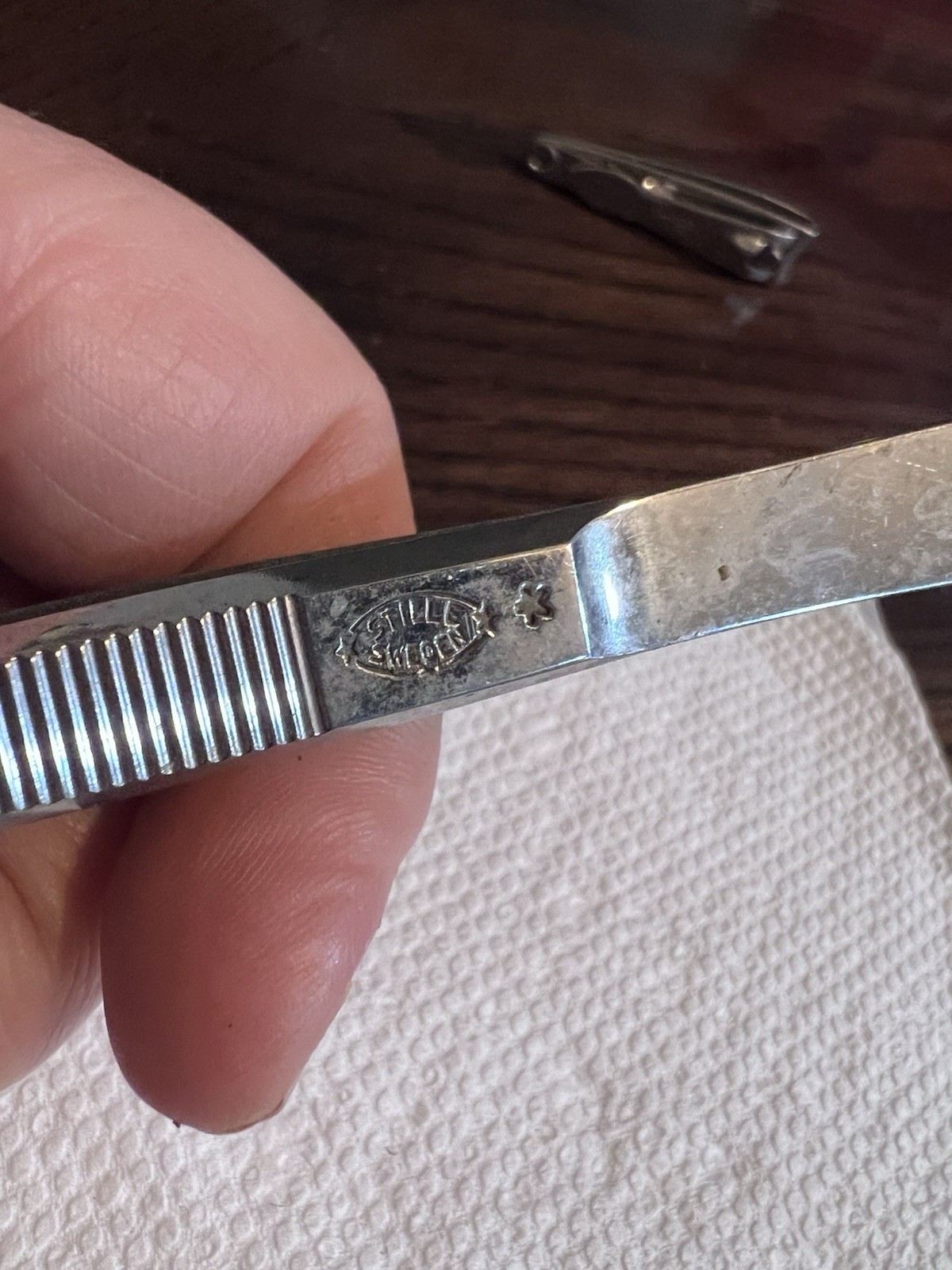 Stille STAR Tissue Forceps Sweden Vintage Surgical Dressing Knitting Tools