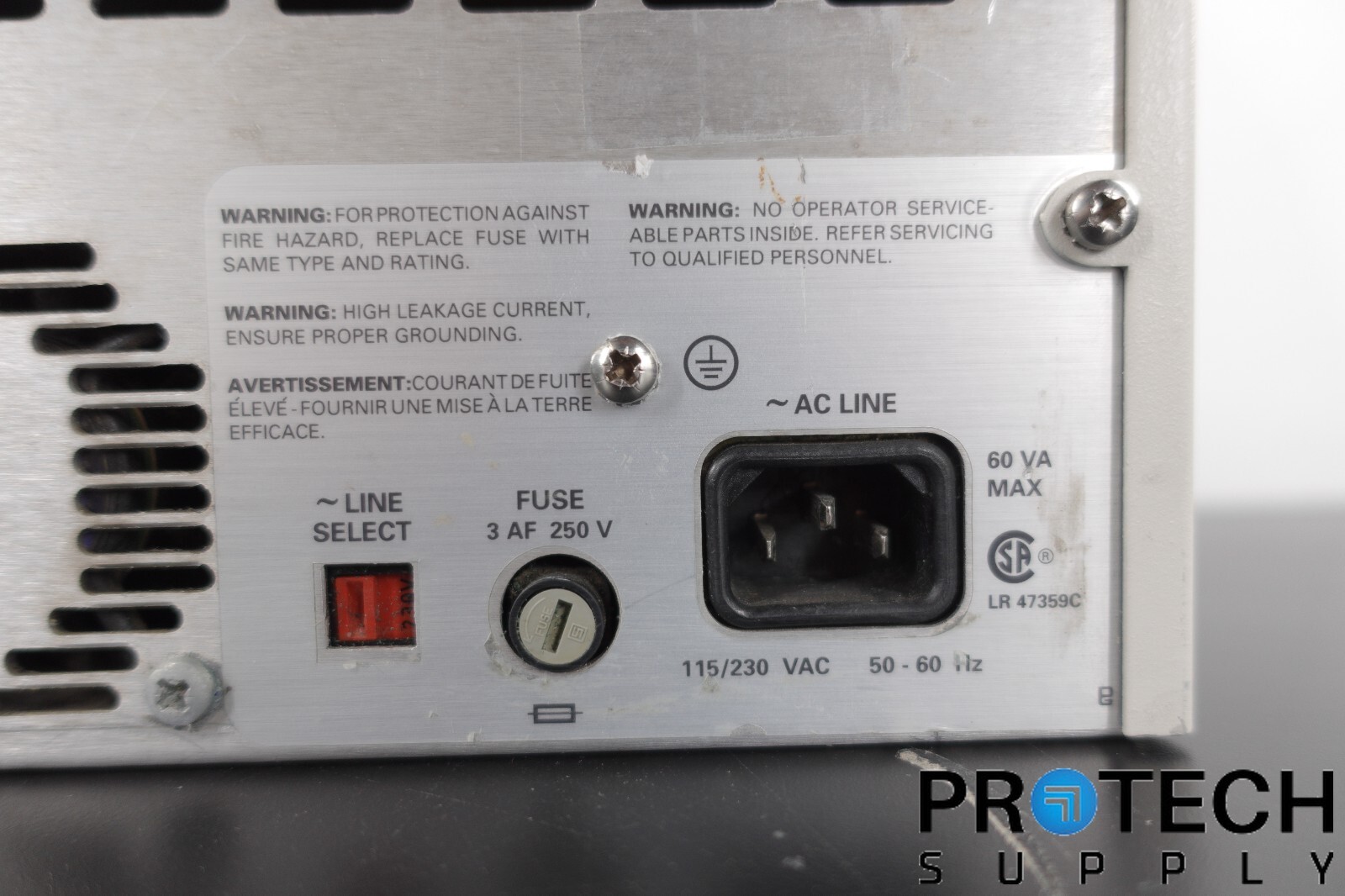 HP 35900C Dual Channel Interface Module For PARTS / REPAIR