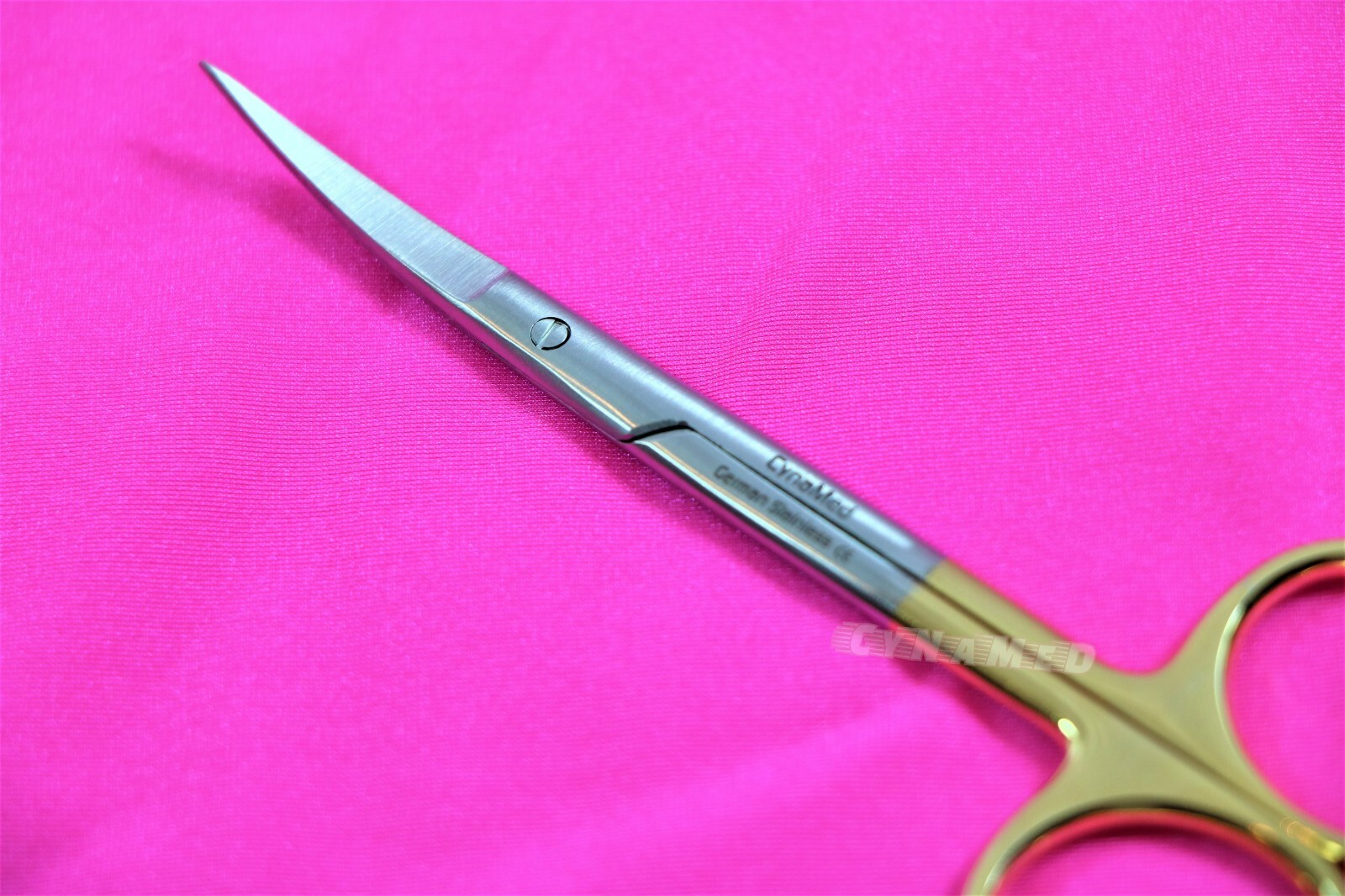 Premium GERMAN TC Iris Scissors 4.5″ Curved Surgical Dental Instruments