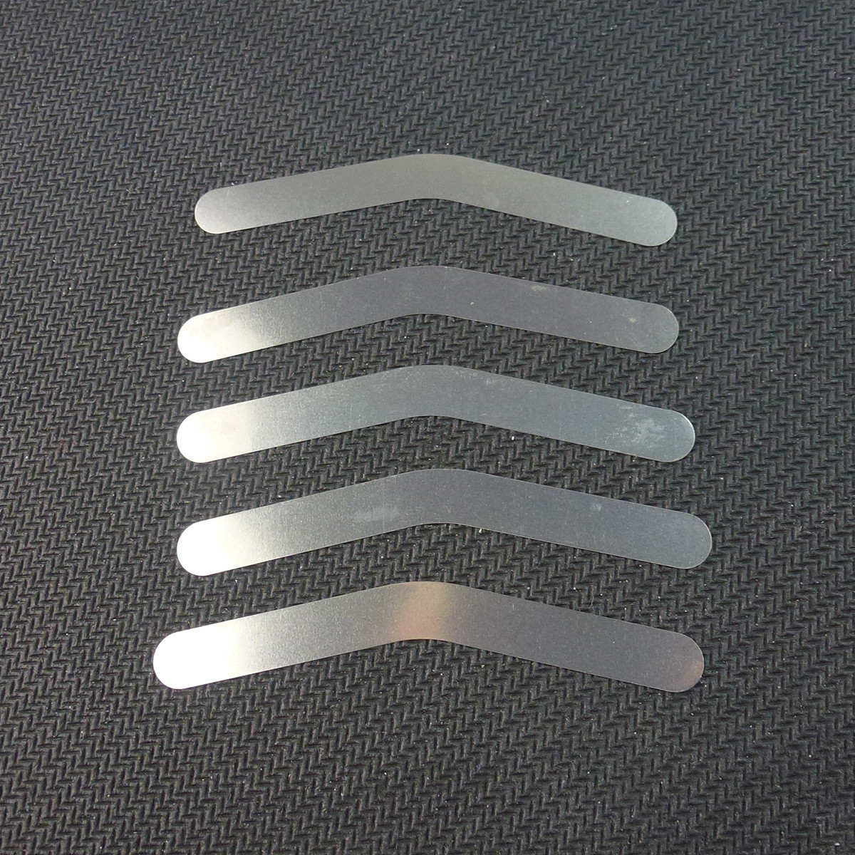 144X EASYINSMILE Dental Tofflemire Stainless Steel Matrix Bands0.015’0.04mm #1-4