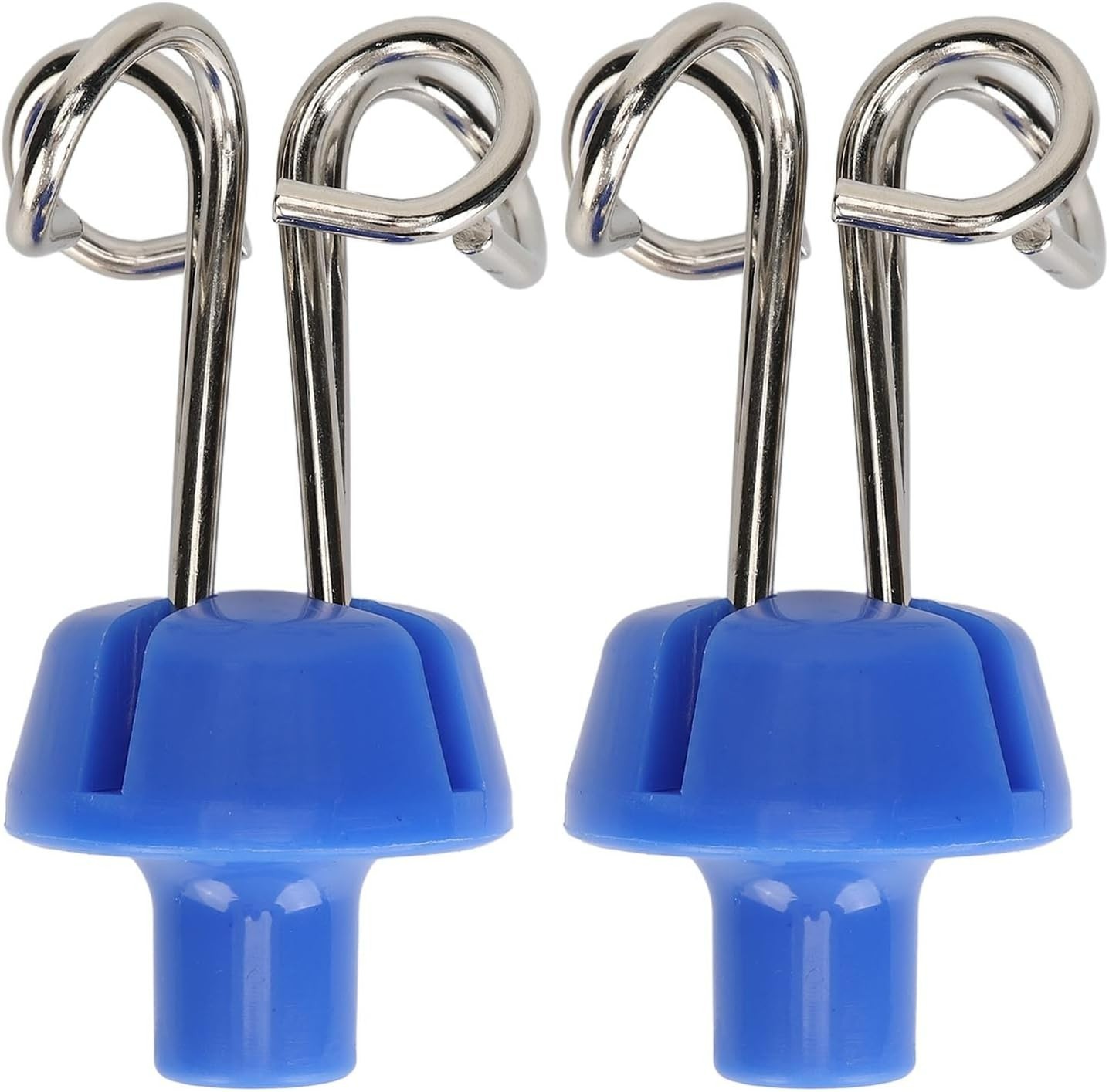 Efficient IV Bag Support Hooks – 2 Pack Metal and Plastic with Secure Hold
