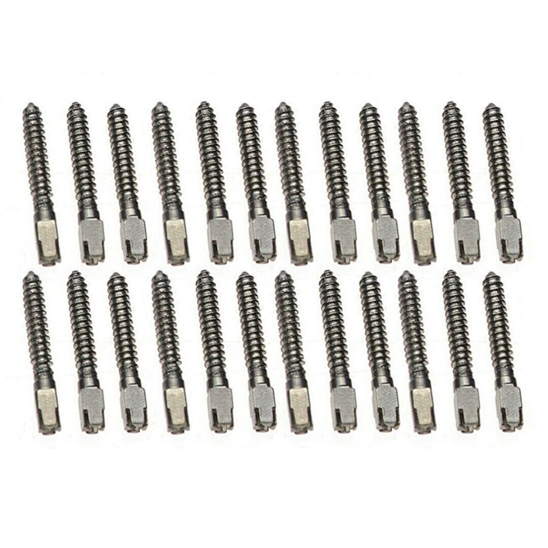 120/240 Pcs Dental Assorted Cross Head Root Conical Stainless Steel Screw Plated