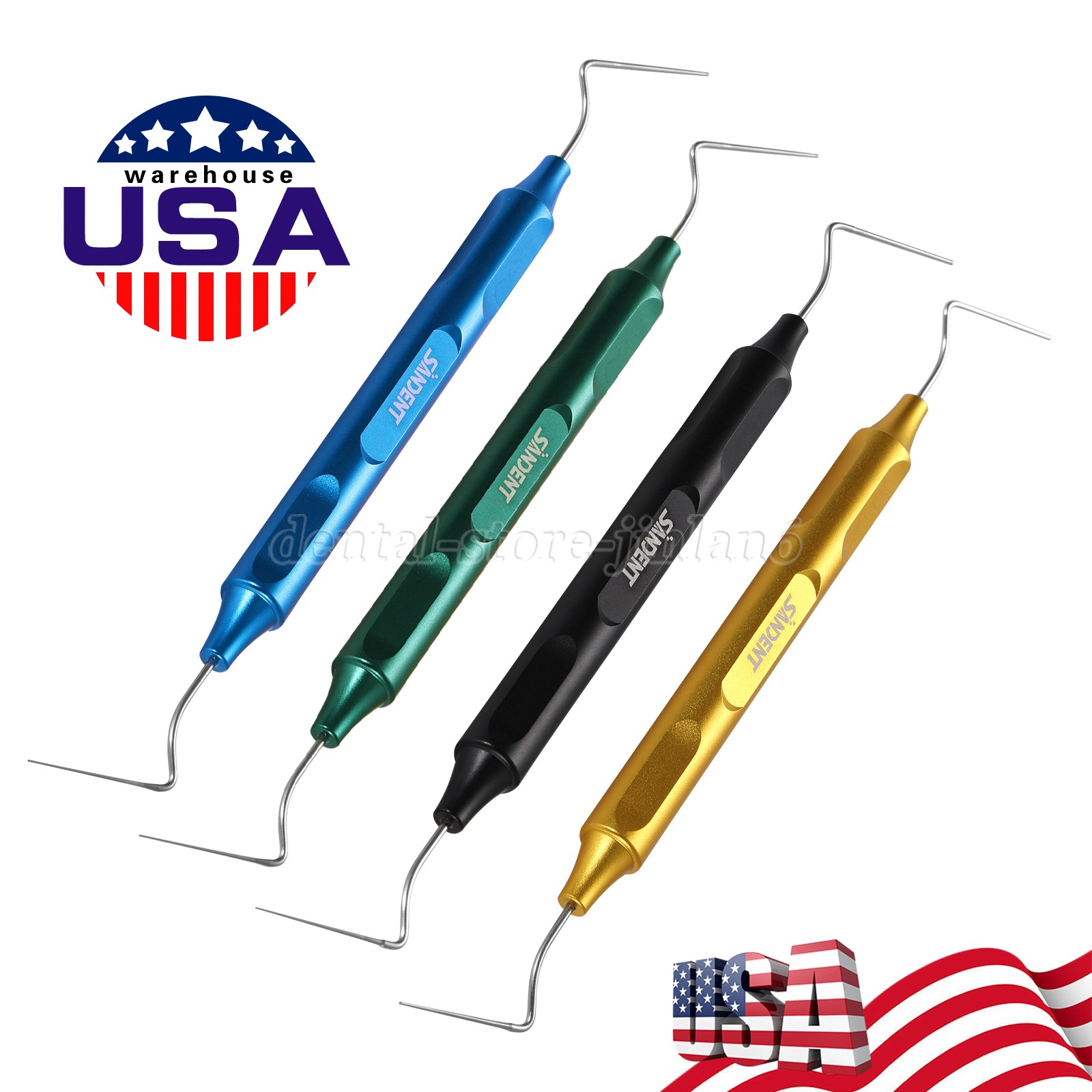 Nickel-Titanium Endo Pluggers – Vertical Condensation Tips for Root Canal 4Color
