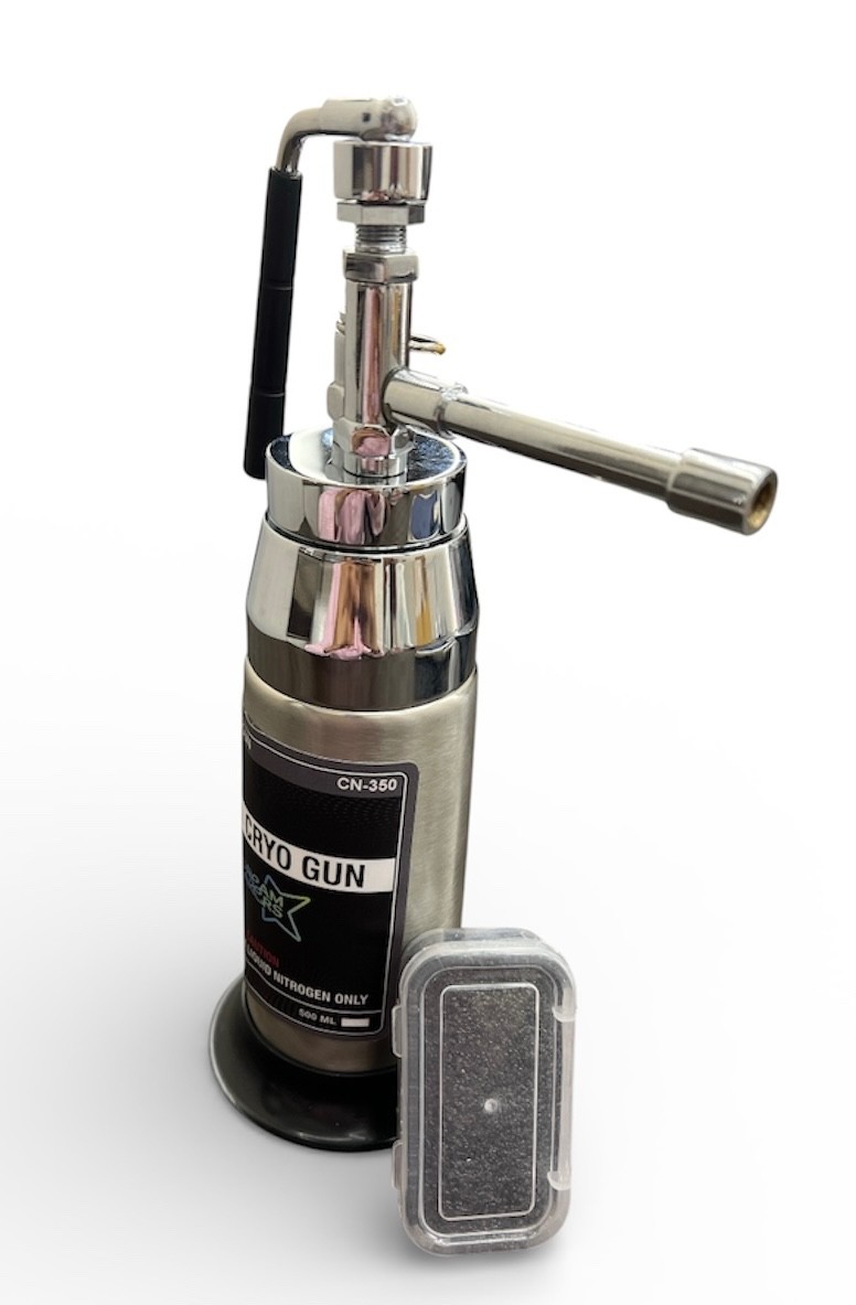 Mini Cryo Spray Liquid Nitrogen Cryo Can System 350ML Dermatology Spray Can N2O