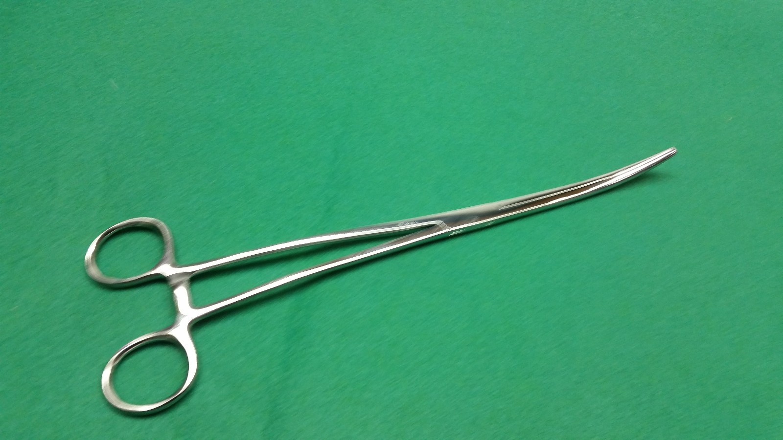3 Bozeman Uterine Dressing Forceps, Double Curved 10” GYN Surgical Instruments