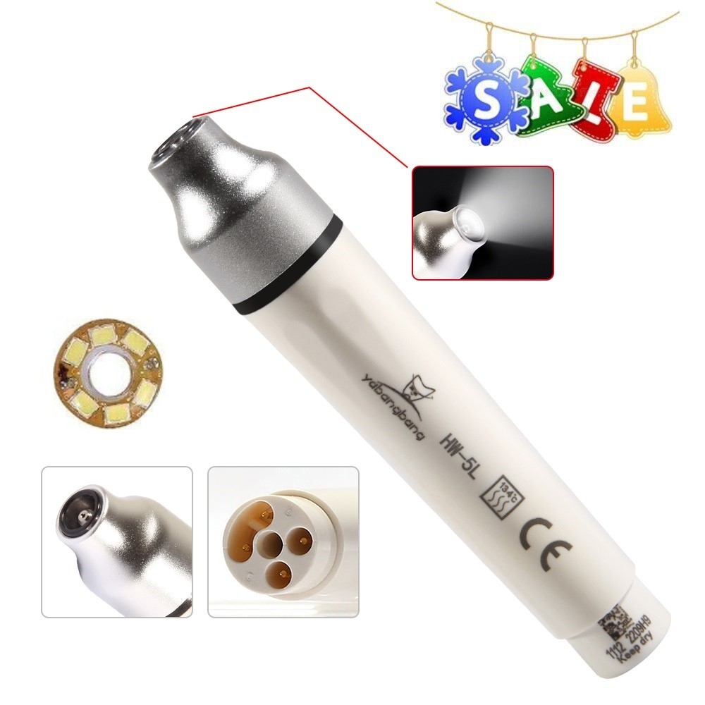 HW-5L Dental Detachable Ultrasonic Piezo Scaler Handpiece LED Fit SKYSEA EMS